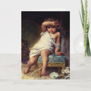 Carte Greetingcard with Emile Munier Painting