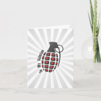 Carte Grenade d'amour