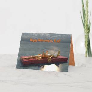 Carte Grenouille Avec Cocktail Soleil Baignade Bonne Ret