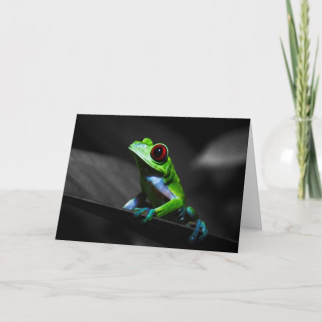 Carte Grenouille d'arbre observée par rouge III (Devant)
