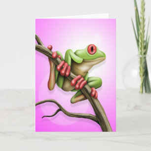Carte Grenouille des arbres