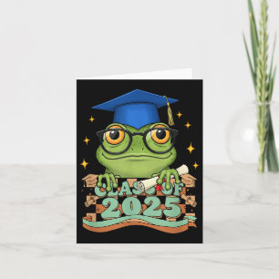 Carte Grenouille Diplômée Cl De 2025 Enfants Hommes Femm