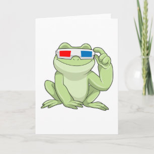 Carte Grenouille Glasses