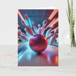 Carte Grève De Bowling Pour Fête des pères