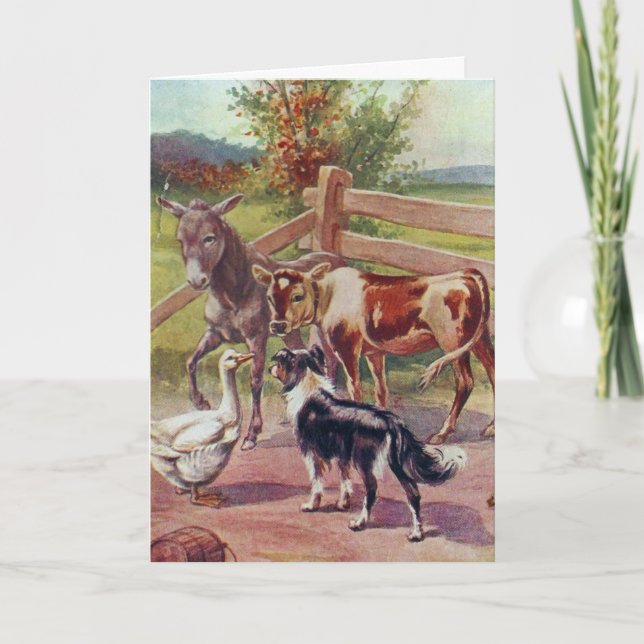 Carte Grey Goose Avec Tous Ses Amis, Anniversaire (Devant)