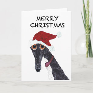 CARTE GREYHOUND MERRY XMAS