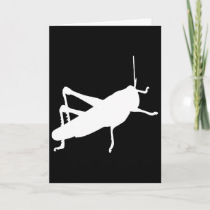 Carte Grhopper Cricket - Insecte Bug Drôle Mignon
