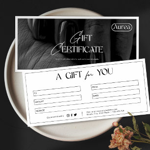 Carte Grift du salon Beaty Photo Moderne