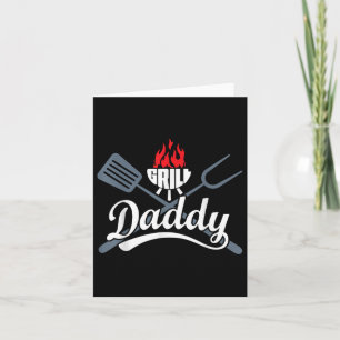 Carte Grill Daddy Bbq Barbecue Cadeaux Hommes Papa Fête