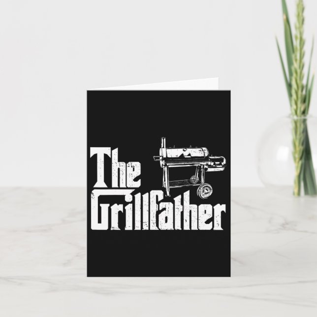 Carte Grillades Fumeur Et Grill Chef Grillfather Grill G (Devant)