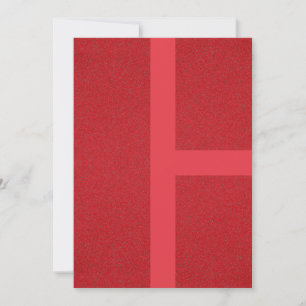 Carte Grille Verticale Rouge Tomate – Personnalisa