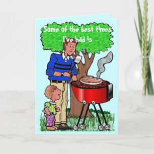 Carte Griller avec papa