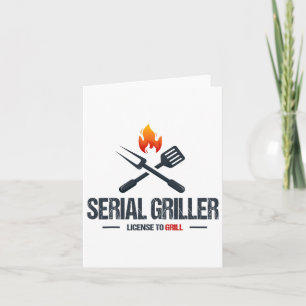 Carte Griller série Bbq fumeur Grillmaster Funny Grill