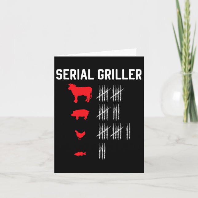 Carte Griller série Griller Grillmaster Rbecue Bbq (Devant)