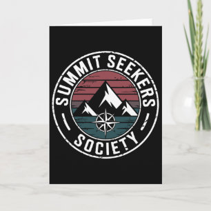 Carte grimpeur Société de grimpeur de sommet 