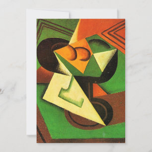 Carte Gris - Bol de fruits et fruits