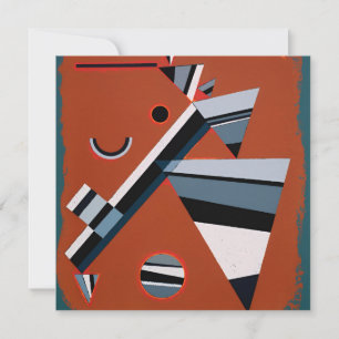 Carte Gris de Kandinsky Peinture Abstraite Art moderne