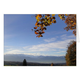 Carte grise de Bergpanorama