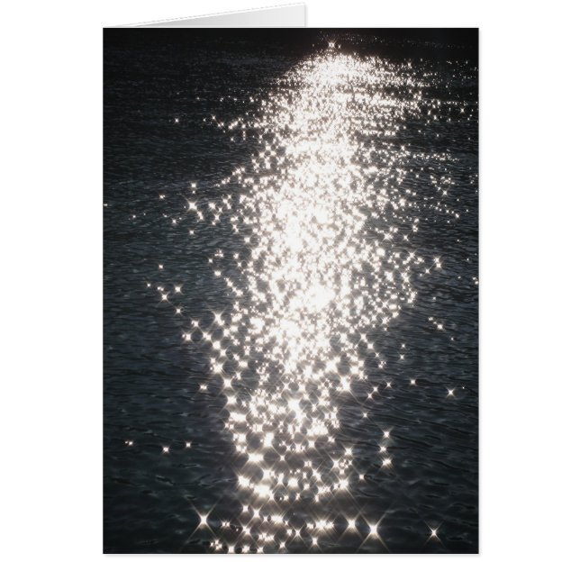 Carte grise des petites étoiles lumineuses (Devant)