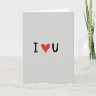 Carte grise Je t'aime