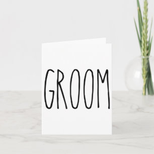 Carte Groom Chemise Ferme Mariage Pays Correspondant Bri