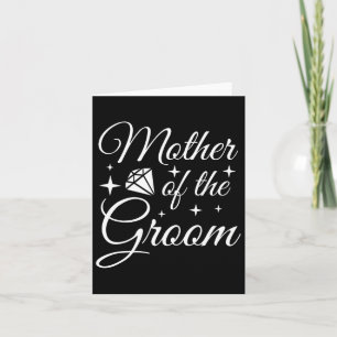 Carte Grooms Maman Mariage Fête des mariées Mère Du Gr