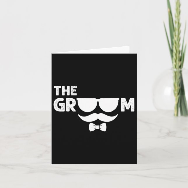 Carte Groomsmen Mariage Te (Devant)