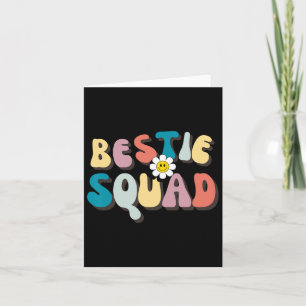 Carte Groovy Bestie Squad Meilleures Amies Voyage Meille
