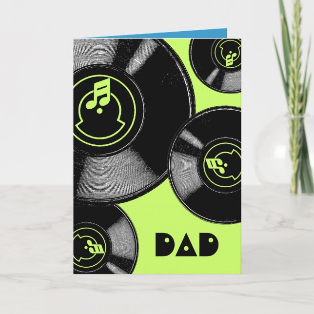 Carte Groovy Dad (Devant)