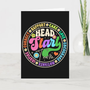 Carte Groovy Inspire Encourage Love Head Start Team Ck T