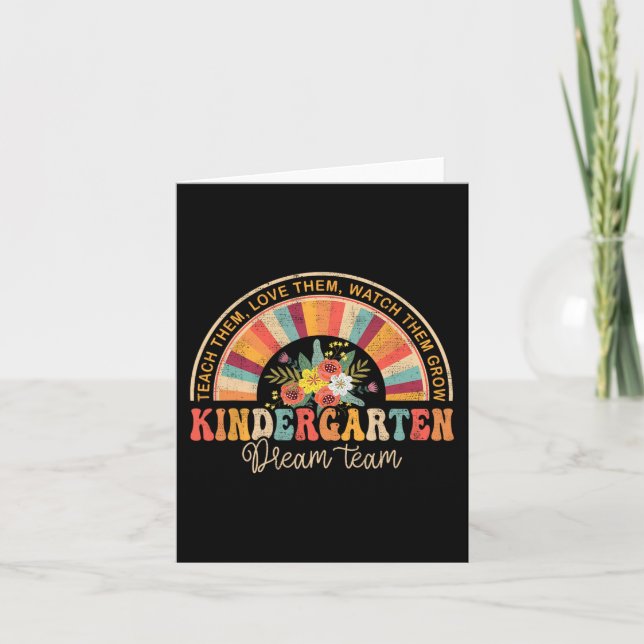Carte Groovy Kindergarten (Devant)