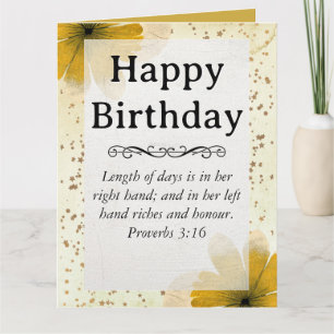Carte Gros Anniversaire Maman Fleurs Jaunes Texte script