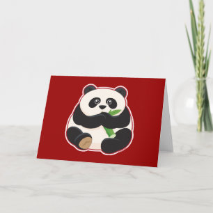 Carte Gros panda