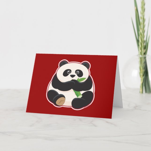 Carte Gros panda (Devant)