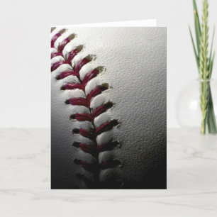 Carte Gros plan de base-ball