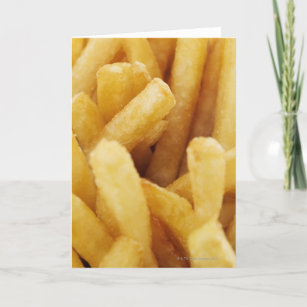 Cartes De Vœux Pommes Frites Zazzle Fr