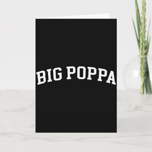 Carte Gros Poppa  (Devant)