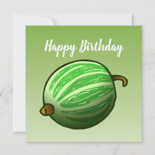 Carte Groseille verte