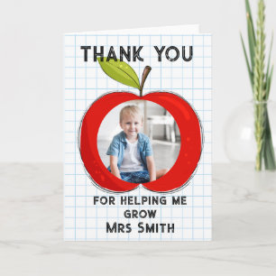 Carte Grosse pomme ROUGE, cela prend une grande photo ca