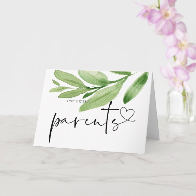 Carte Grossesse Bébé Révéler cadeau à grand-parents mama (Orchidée)