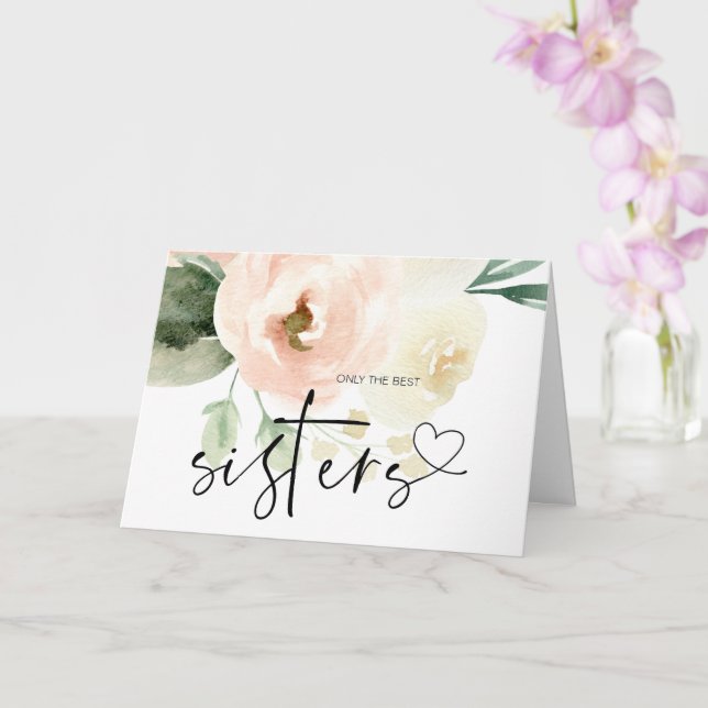 Carte Grossesse Bébé Révéler Cadeau à Soeur Nouvelle Tan (Orchidée)