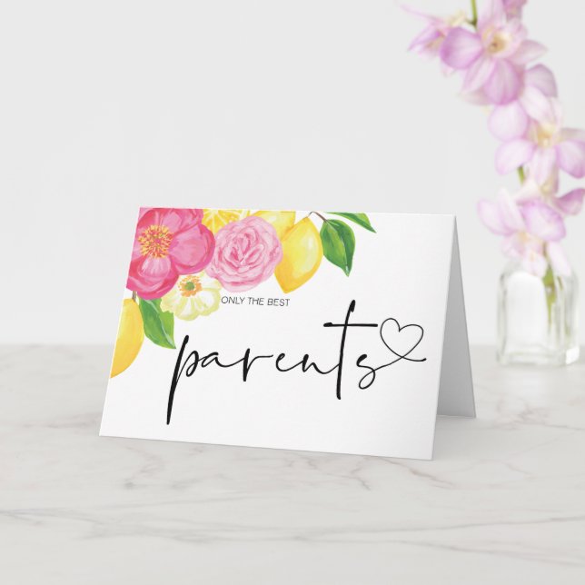 Carte Grossesse Bébé Révéler Cadeau Parents Grand-parent (Orchidée)