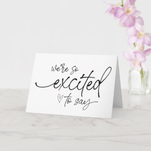 Carte Grossesse Nouvelle révélation pour bébé pour la fa