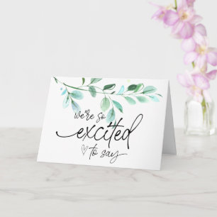 Carte Grossesse Nouvelle révélation pour bébé pour la fa