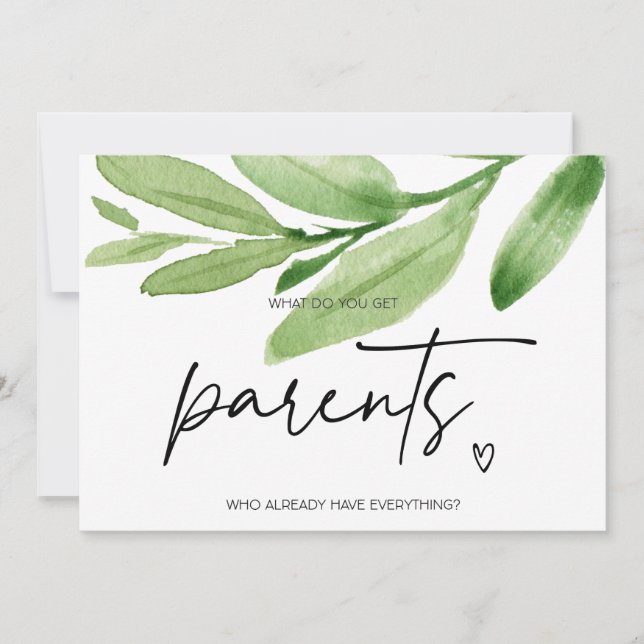 Carte Grossesse Révéler Parents Surprise s'attendant à b (Devant)