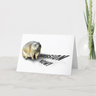 Carte Groundhog Phil dit…