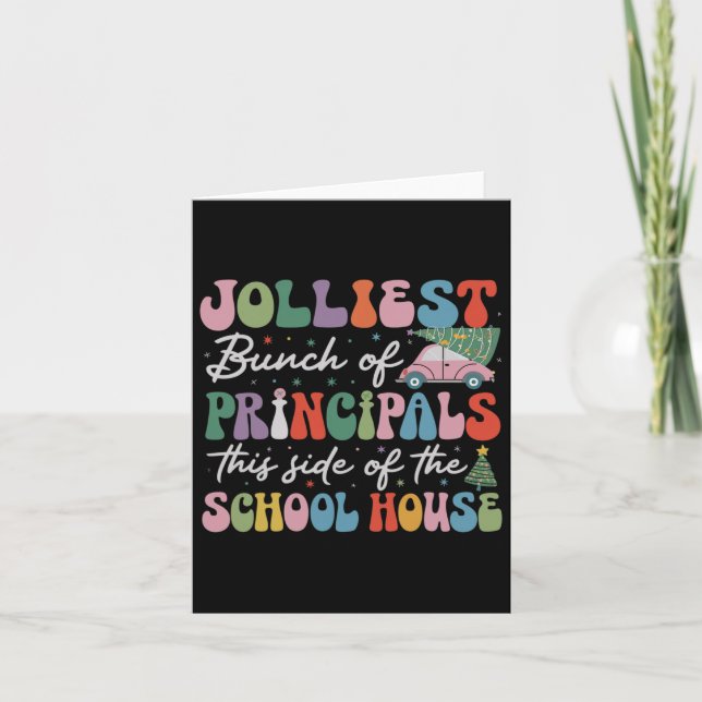 Carte Groupe de directeurs d'école les plus joyeux de ce (Devant)