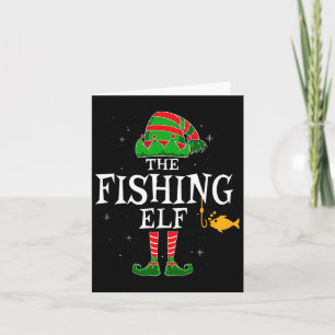 Carte Groupe Elf Pêcheur - Correspondance famille Noël W