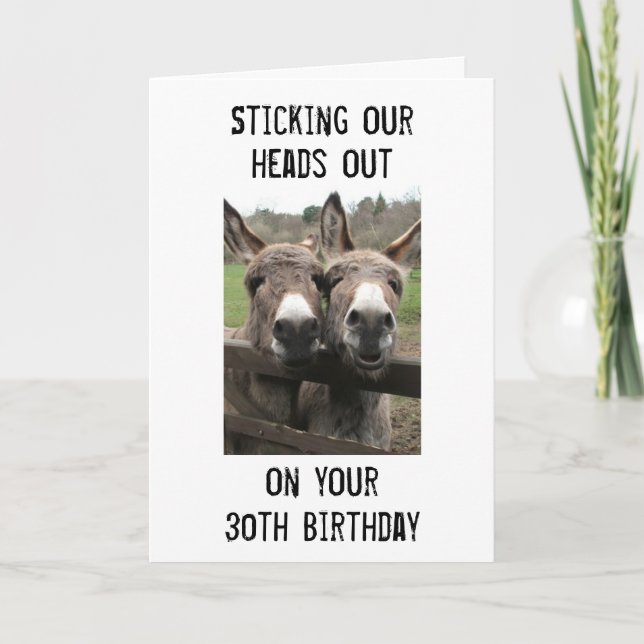 Carte GROUPE OU COUPLE DONKEY JEUX 30e anniversaire (Devant)