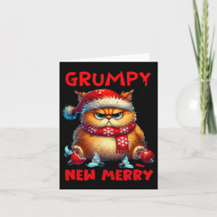 Carte Grumpy est le nouveau joyeux chat de Noël Sarcasti